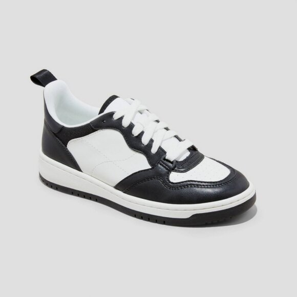 wild fable Shoes - Women's Netty Fashion Sneakers with Memory Foam Insole - Wild Fable Black 9.5